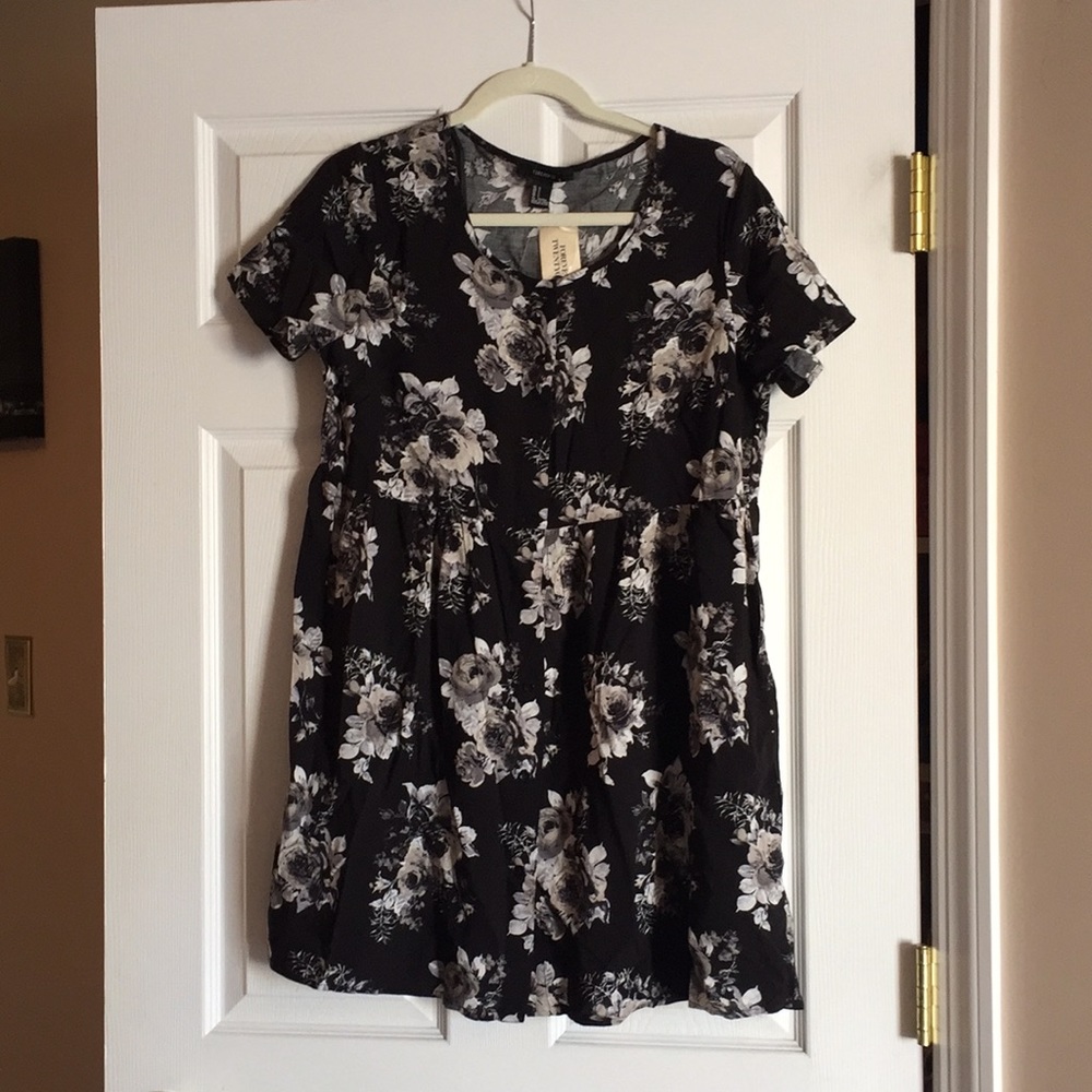Floral Button Down Dress